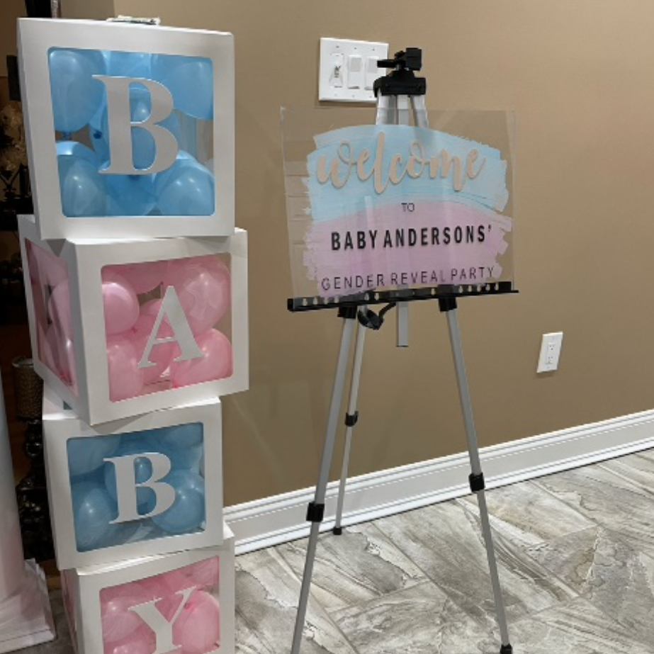 Wedding + Special Event Acrylic Sign